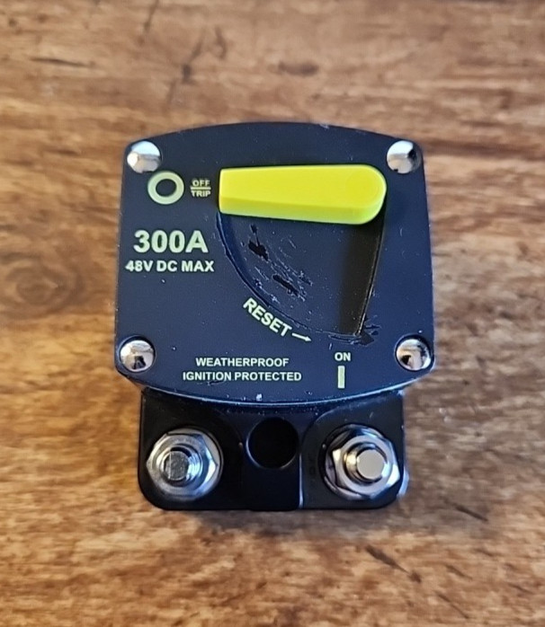 30-300 Amp 12-48V DC Circuit Breaker Heavy Duty Cars/Amps/Boats/Solar/Inverter
