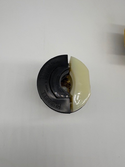 Hubbell 3431C L21-30P Twist Lock Plug 30A 120/208V 3 Phase Insulgrip NEW