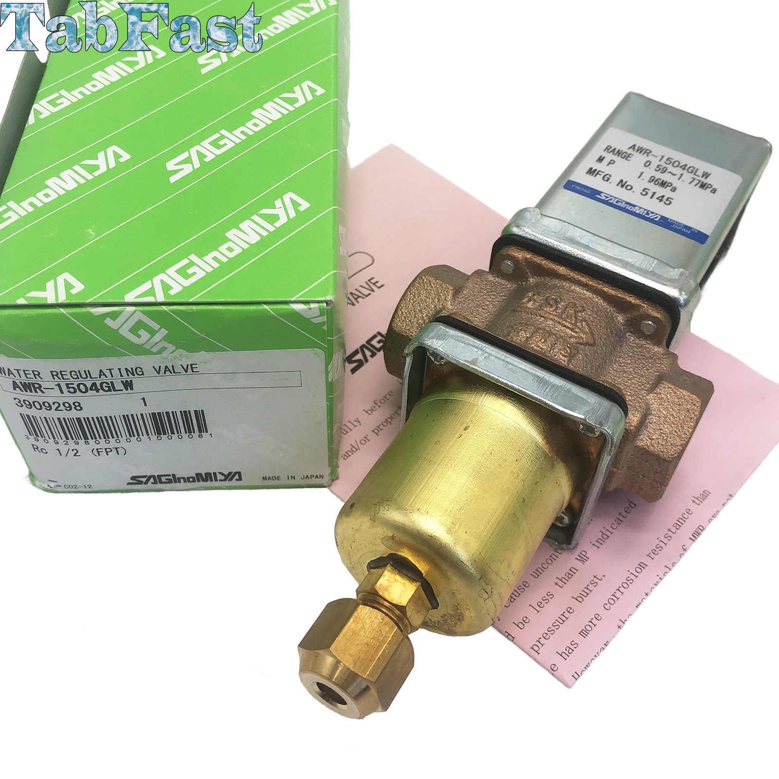 Brand New Pressure Regulating Valve AWR1504GLW for Saginomiya AWR-1504GLW