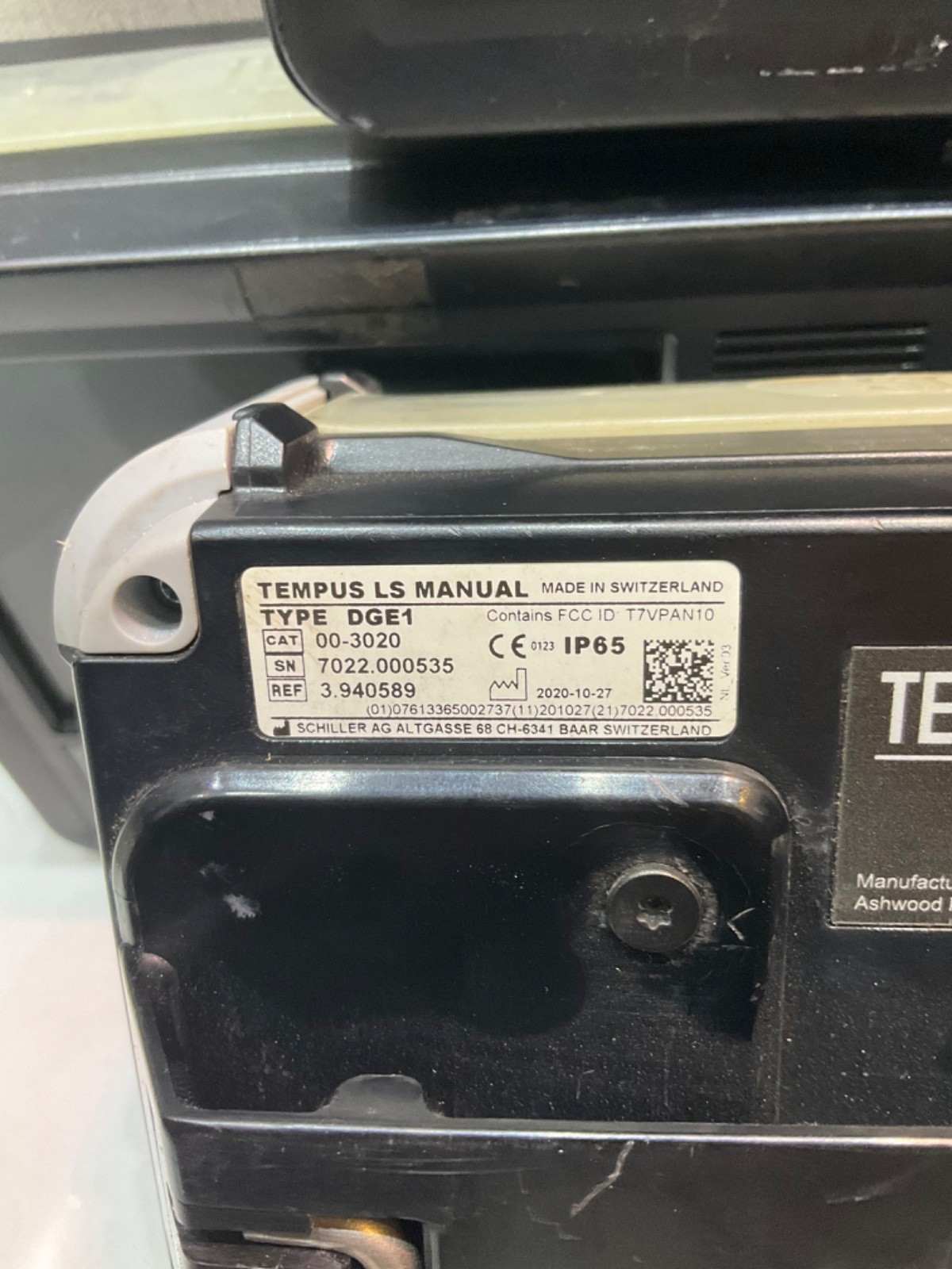 RDT Philips TEMPUS LS MANUAL DGE1 , 00-3020 (No Battery)