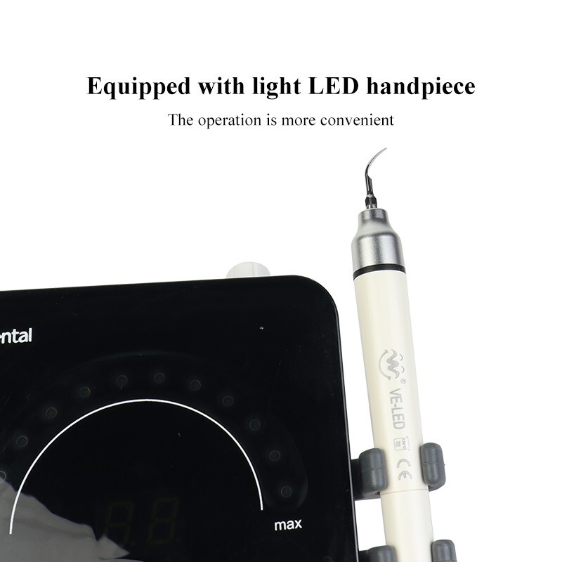 Dental Ultrasonic Piezo Scaler Fit for Woodpecker EMS Cavitron 5 Tips Handpiece