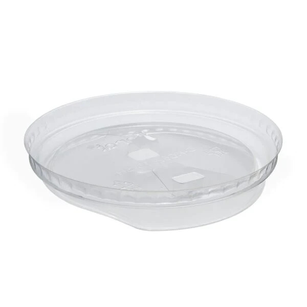 Karat Strawless Sipper lid for 12-24oz PET Plastic cup, C-KC626TS-SH