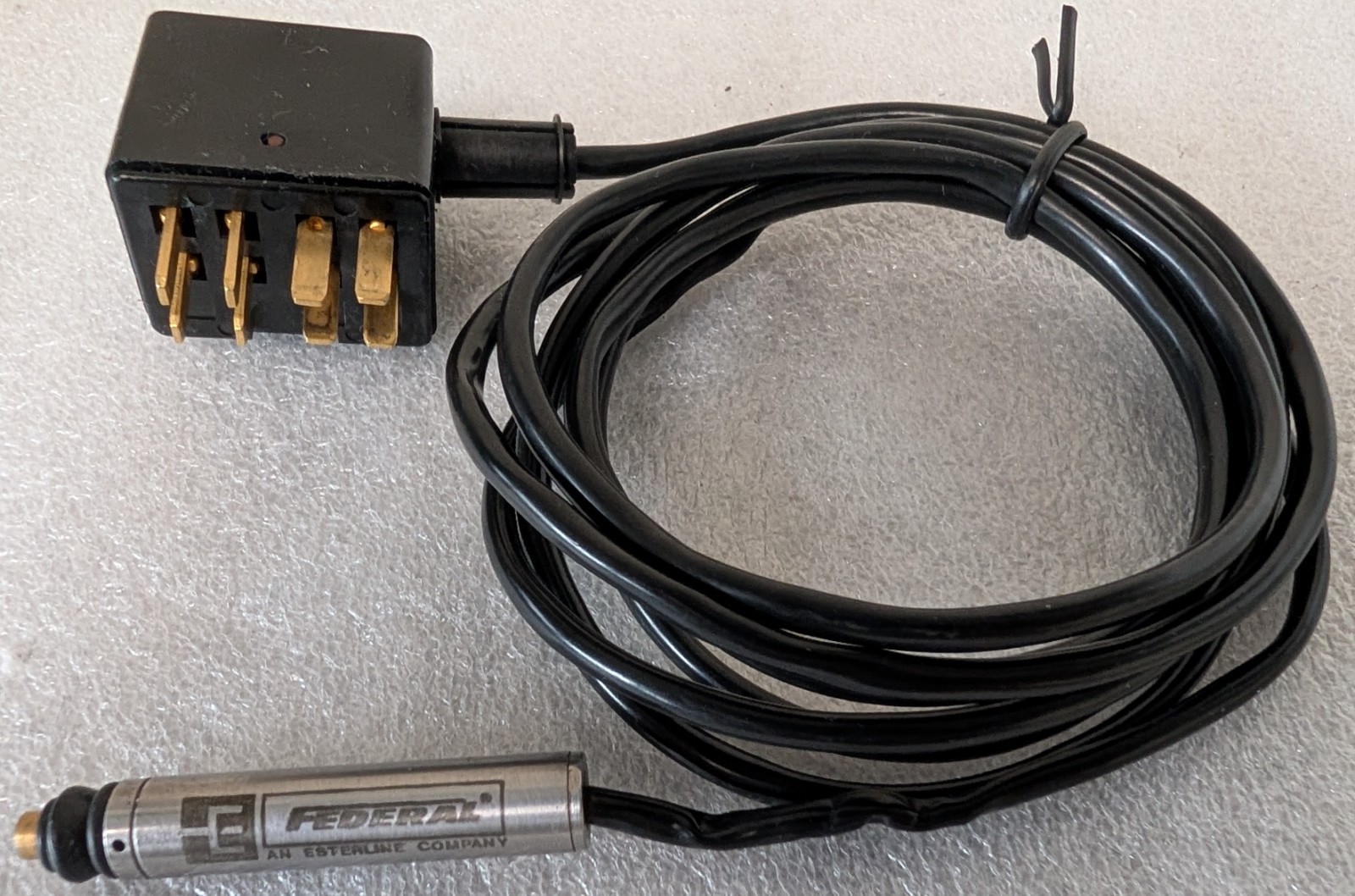 FEDERAL PRODUCTS 432 SERIES EAS-2350 GAGING AMPLIFIER with EHE-1100 GAGE HEAD