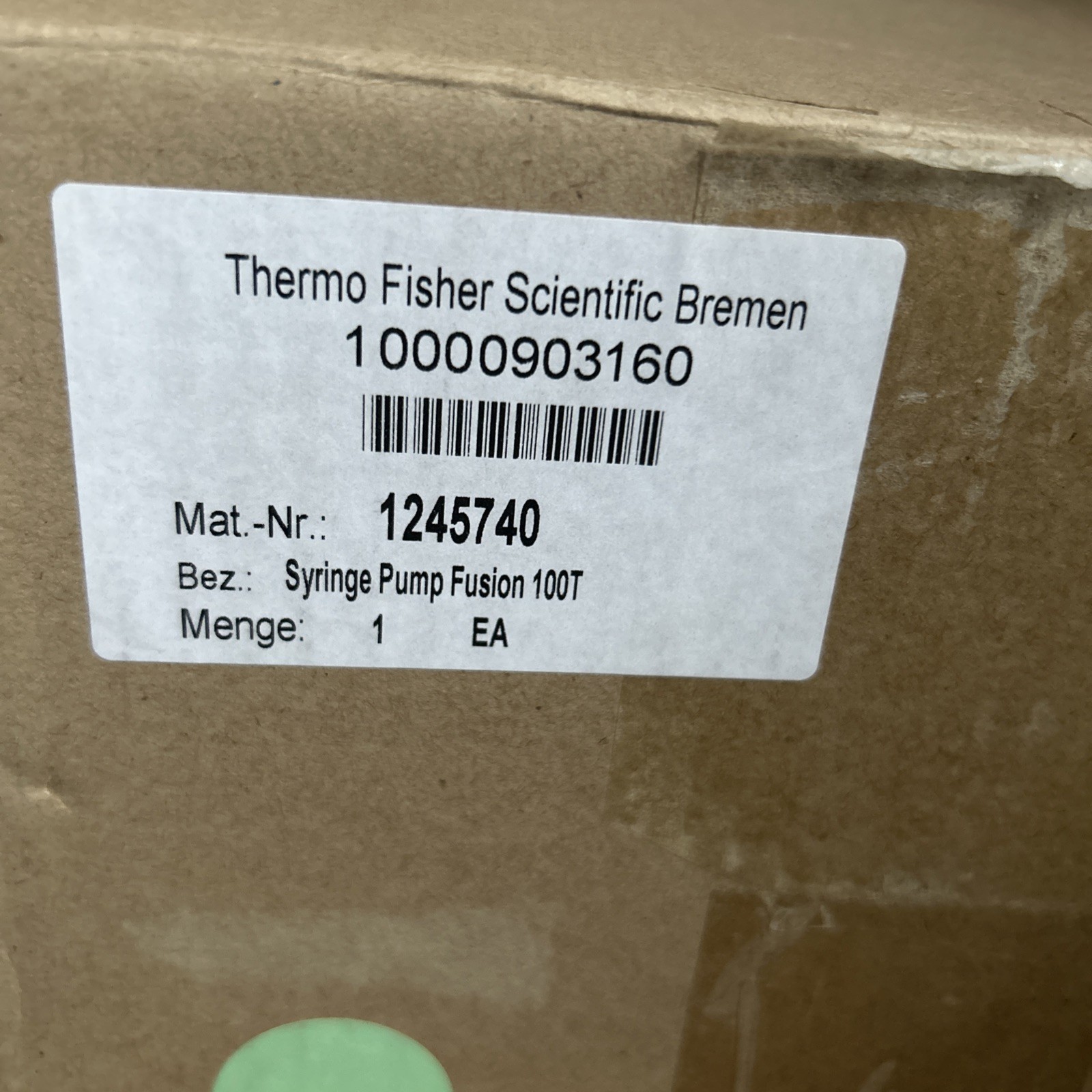 Thermo Fisher Chemyx Fusion 100T Digital Dual Channel Syringe Pump