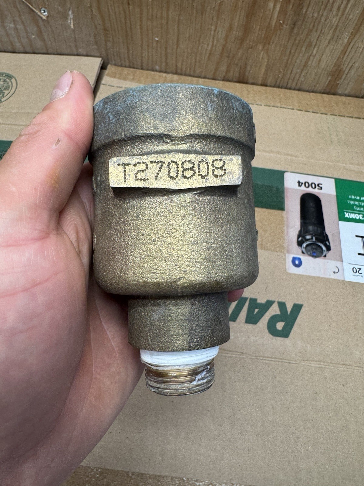 Zurn Wilkins Pressure Vacuum Breaker 720A 3/4″ 34-720A Top only.