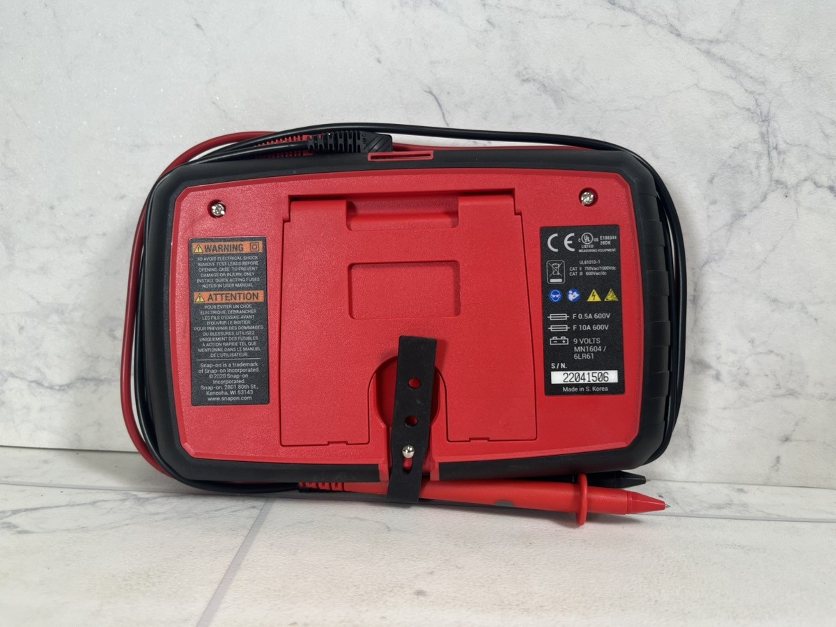 SNAP-ON Basic Multimeter TRMS-Daylight | EEDM504F (A1G009632)