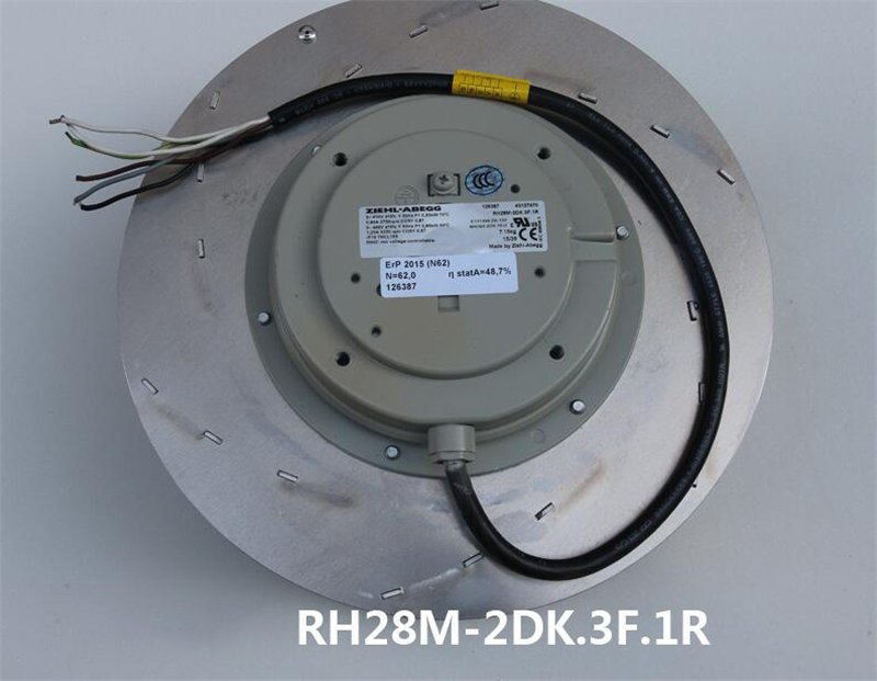 ZIEHL-ABEGG 115V 230V AC Centrifugal fan for Siemens 6ES70 VFD RH28M-2EK.3F.1R