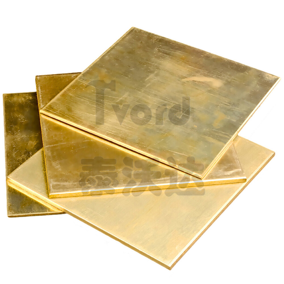 Brass Square/plate/sheet 0.5mm 0.6mm~6.0mm Brass Sheet Metal Guillotine Cut