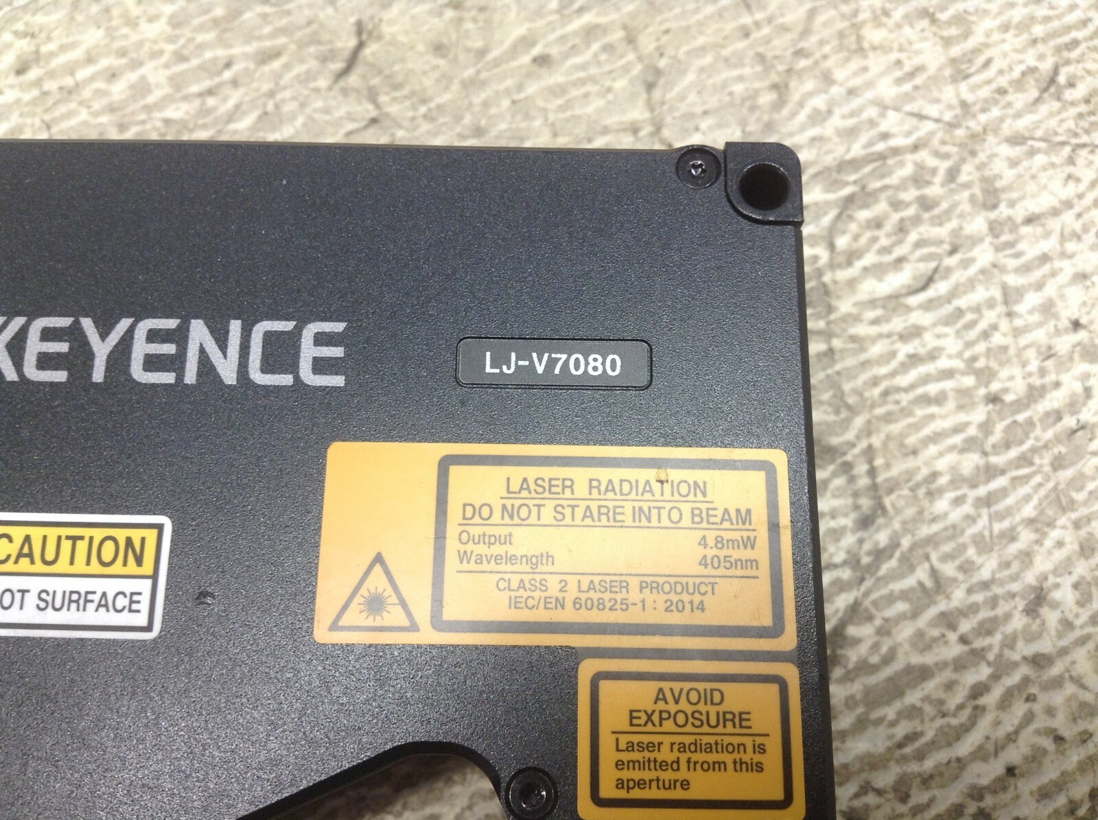 Keyence LJ-V7080 Ultra-High Speed In-line Laser Sensor LJV7080