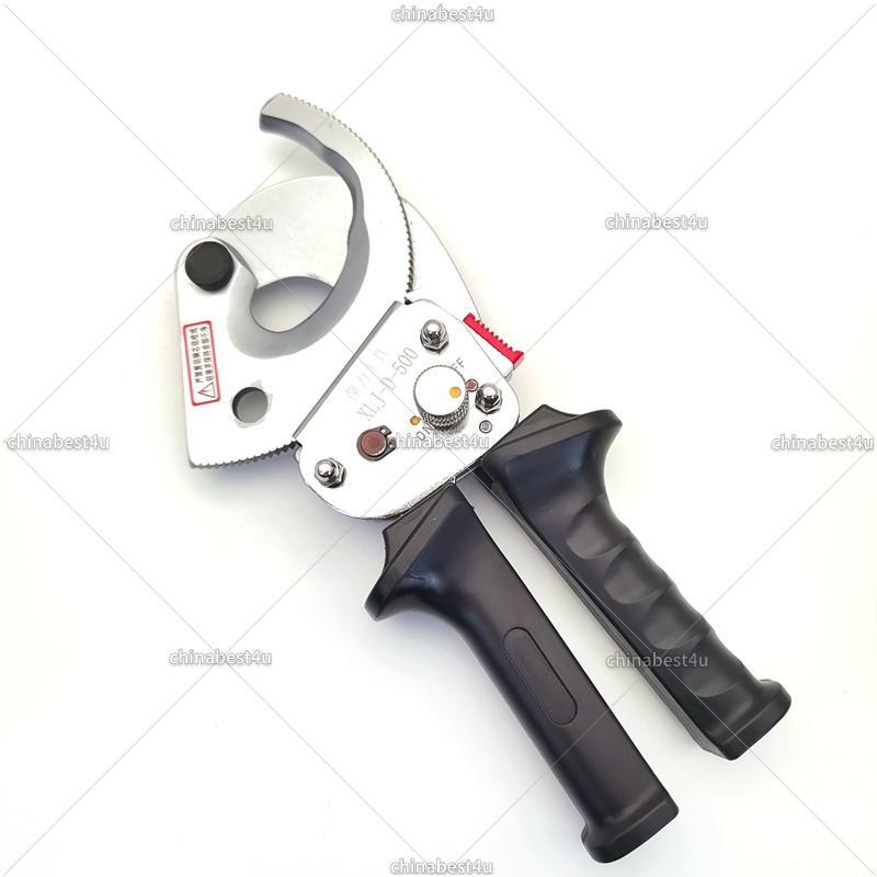 Heavy Duty Ratcheting Wire Cut Hand Tool Ratchet Cable Cutter Cut Up To 500mm2