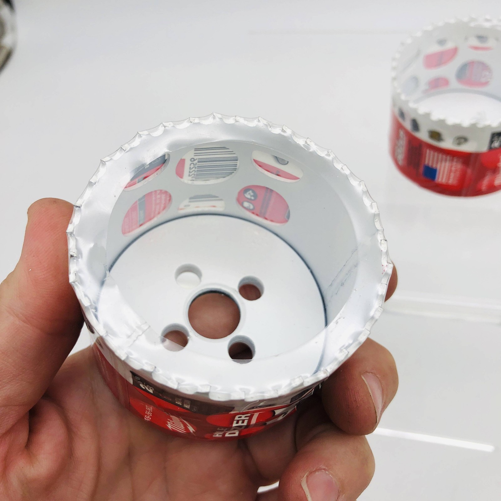 Milwaukee 49-56-9633 Hole Saw 2-5/8in Ice Harden Hole Dozer Bi-Metal 3.5 TPI 2pk