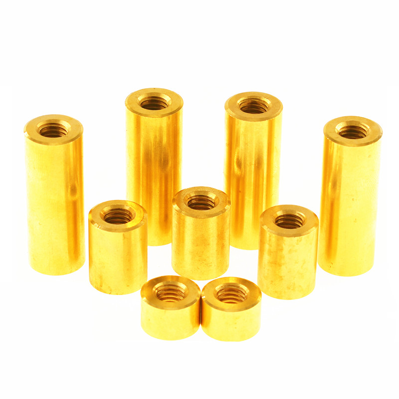 M1.6/M1.8 Brass Round Nuts Long Round Spacers Standoff Sleeve Connecting Stud