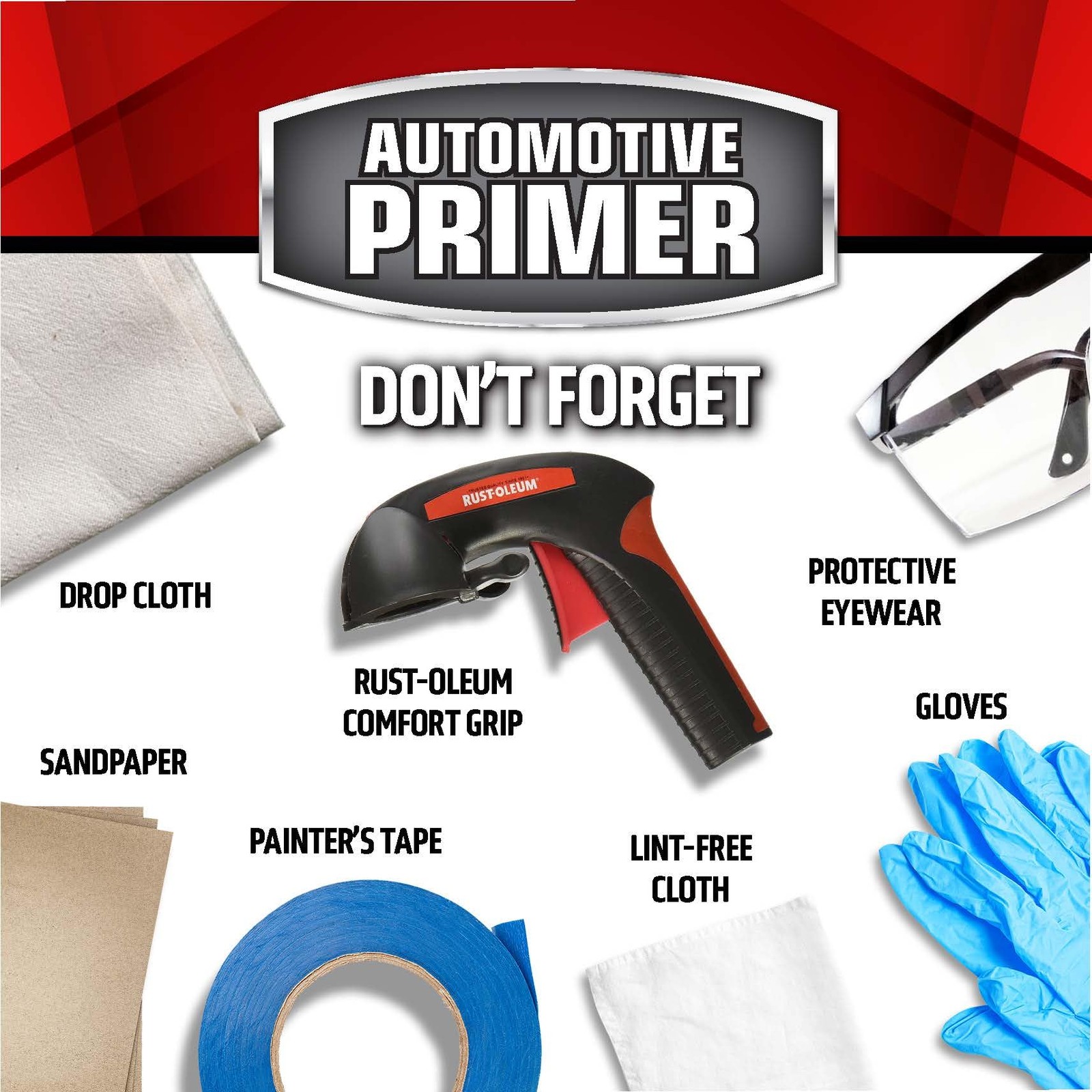 249322 Automotive Self Etching Primer Spray, 12 oz, Matte Dark Green