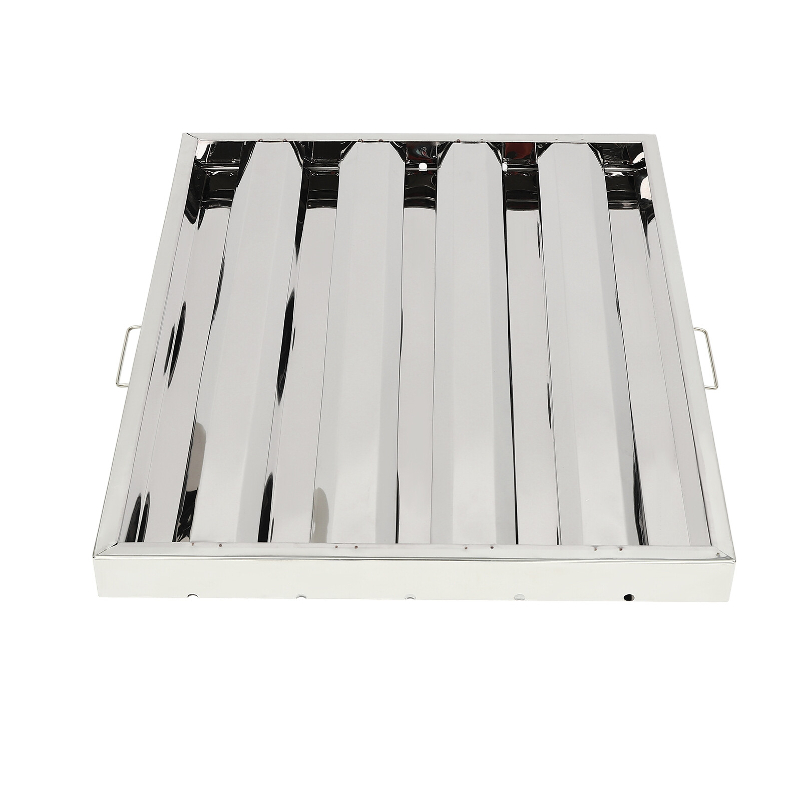 6Pc 19.5 × 24.5 In Stainless Steel Commercial Hood Baffle Filters