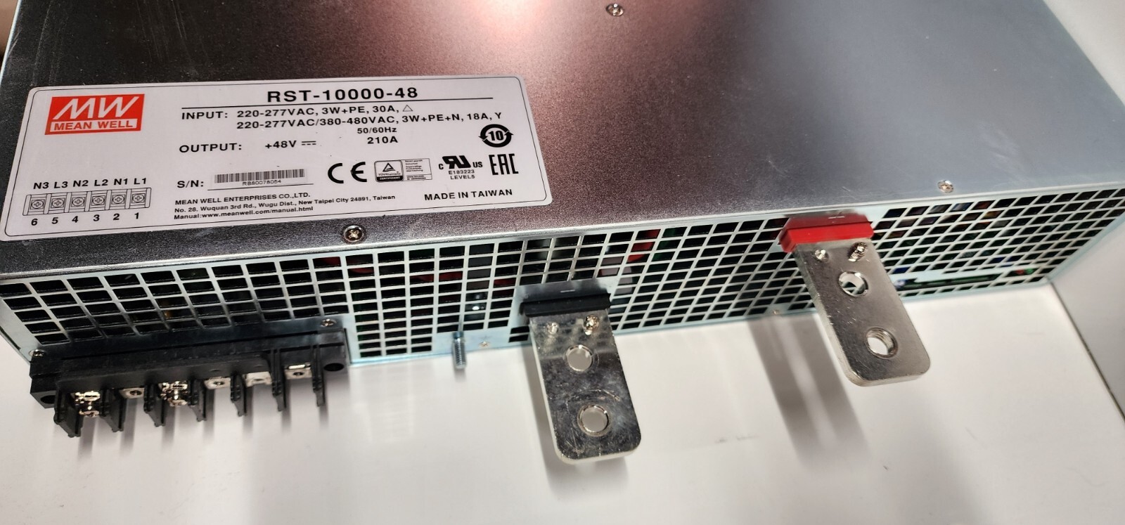 MEAN WELL RST-10000-48 Power Supply (48V 210A output)