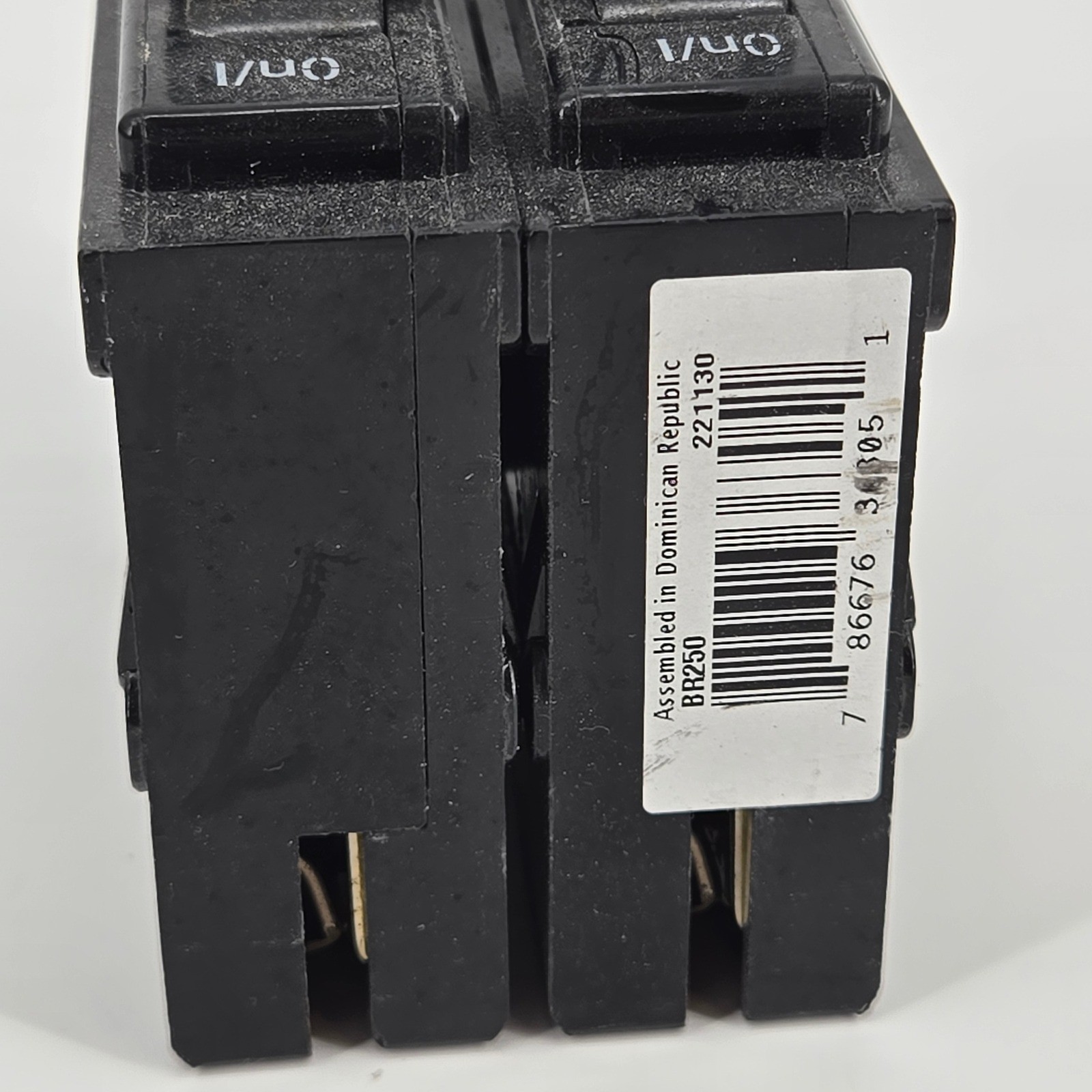 Eaton BR250 50A 2-Pole Circuit Breaker Type BR 120/240V Common Trip 50 Amp NOS