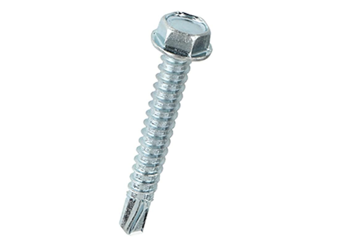 ITW Brands 21344 Series 80PK#12×1-1/2 Hex Screw, 12″ x 1-1/2″, Zinc Plated