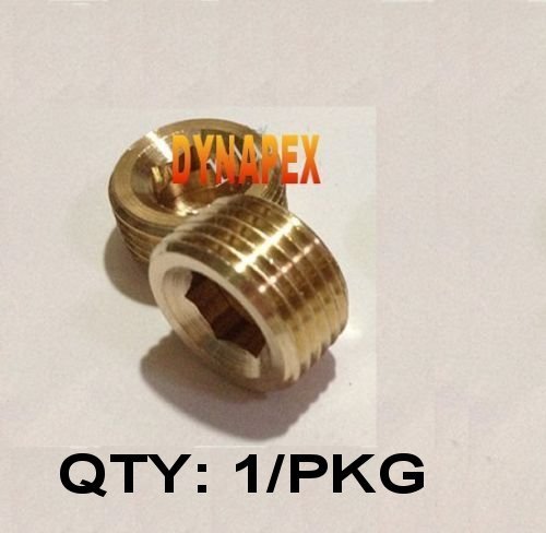 Metric Plug M16 M16X1 M16X1.0 Thread Allen Socket Head Brass