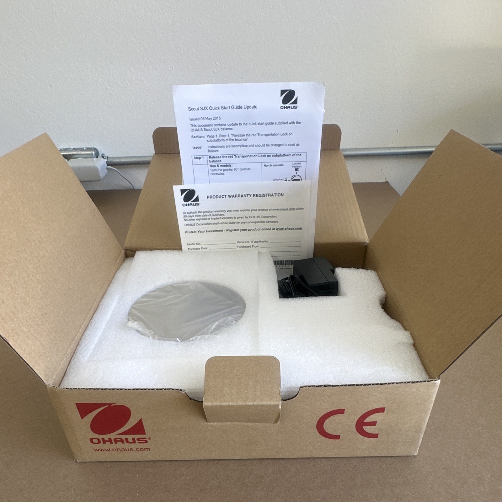 OHAUS Scout Top Loading Balance Physical Lab Scale SJX622N/E *FREE SHIPPING*