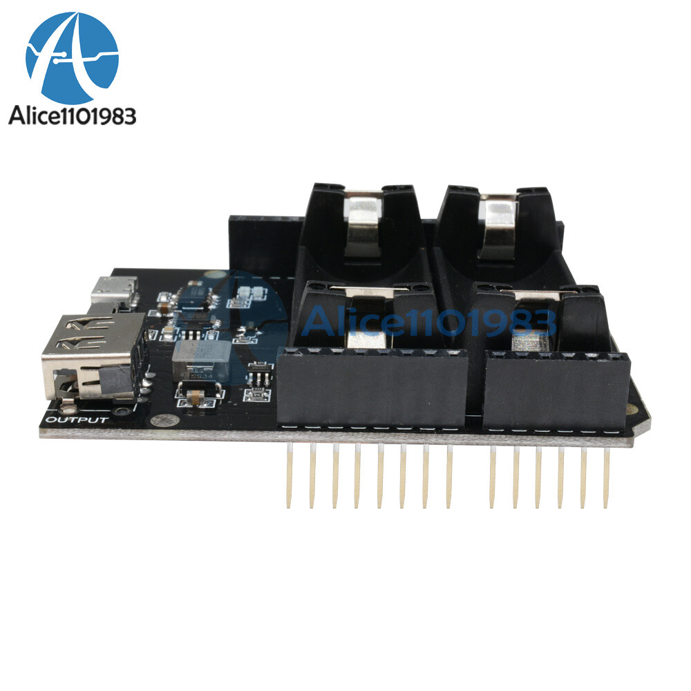 ESP8266 ESP32 16340 Battery Shield Power Bank Supply Module for Arduino UNO R3