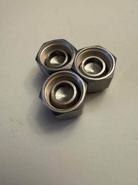Swagelok SS-810-P, 316SS, 1/2″ Tube Plug, Quantity – 3, New, Never Used