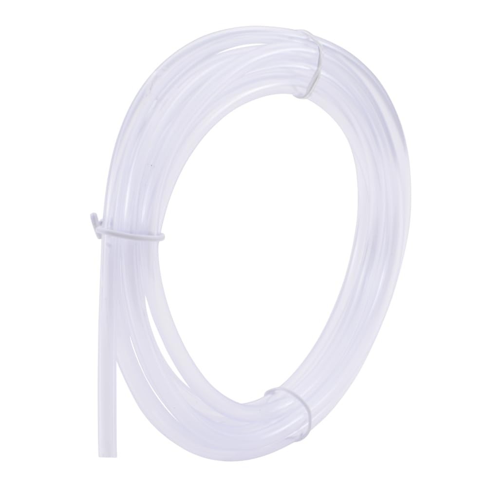 Flexible 10ft Clear PVC Tubing, 0.17 ID x 1/4 OD for Water & Chemical Transfer