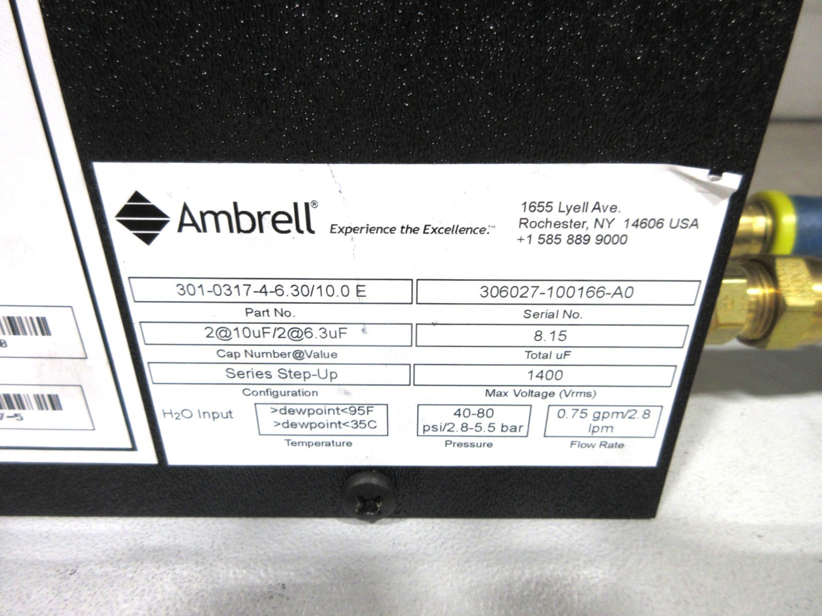 Ambrell EKOHEAT 35/10 Induction Heater with 301-0317-4-6.30/10.0 E Workhead