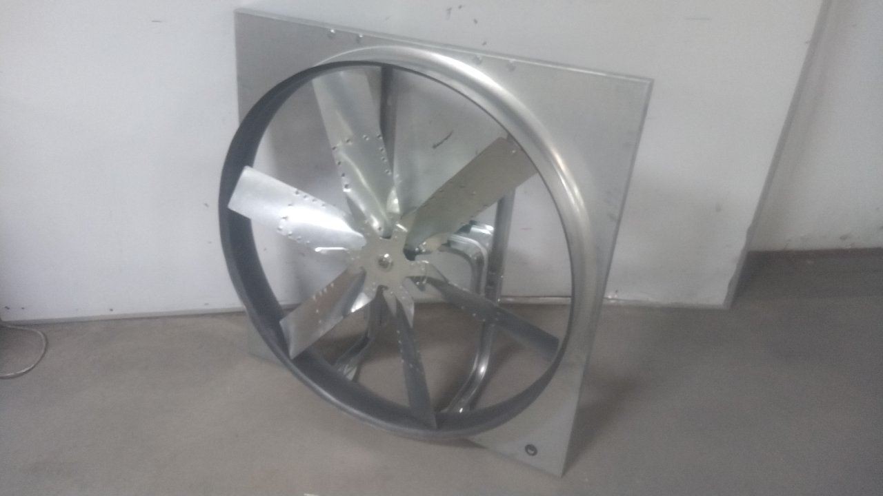 Dayton 1WDC2 36 In Blade Dia 1/3 to 1-1/2 HP 477-792 RPM Exhaust Fan w/out Motor