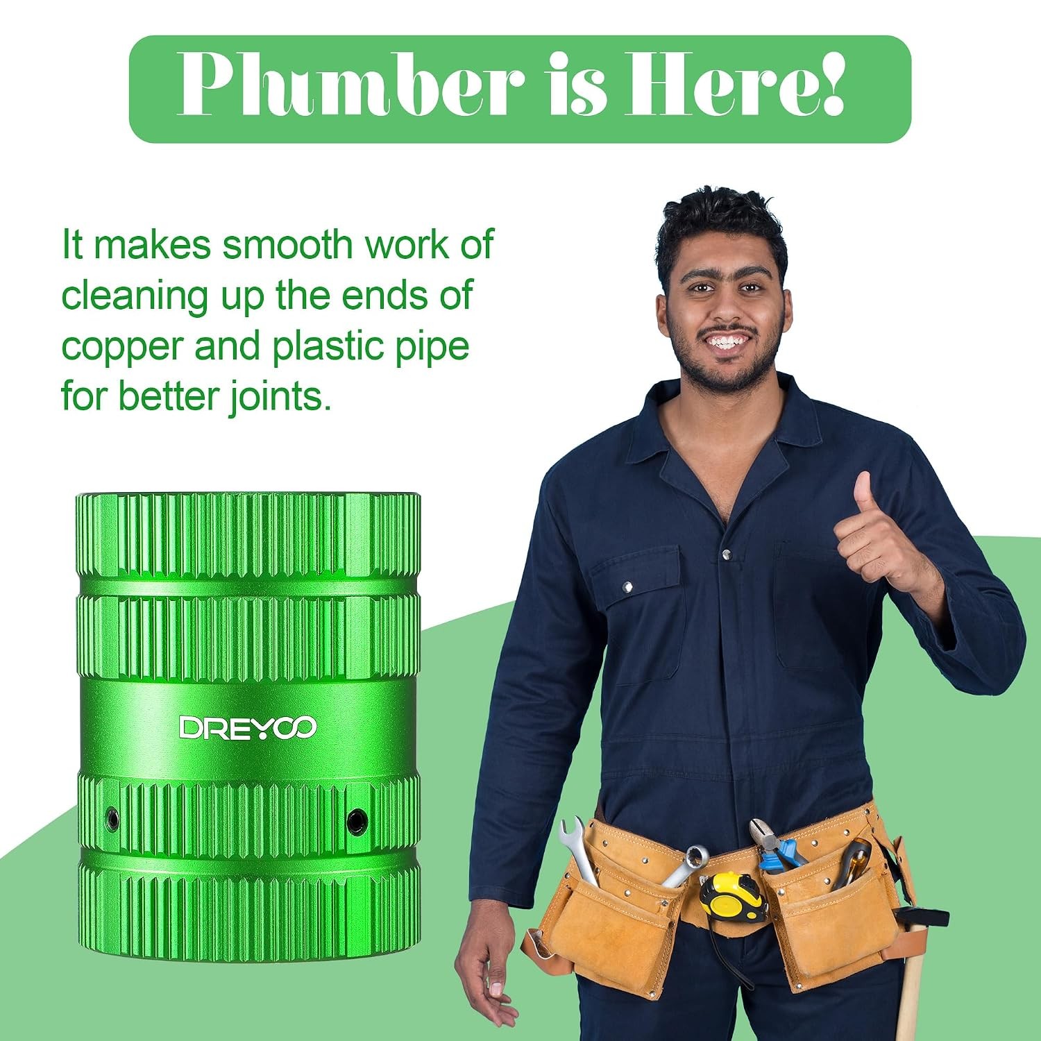 Copper PVC Deburring Cutters Tool Reamer Plumbing Tube Deburrer Copper Tube