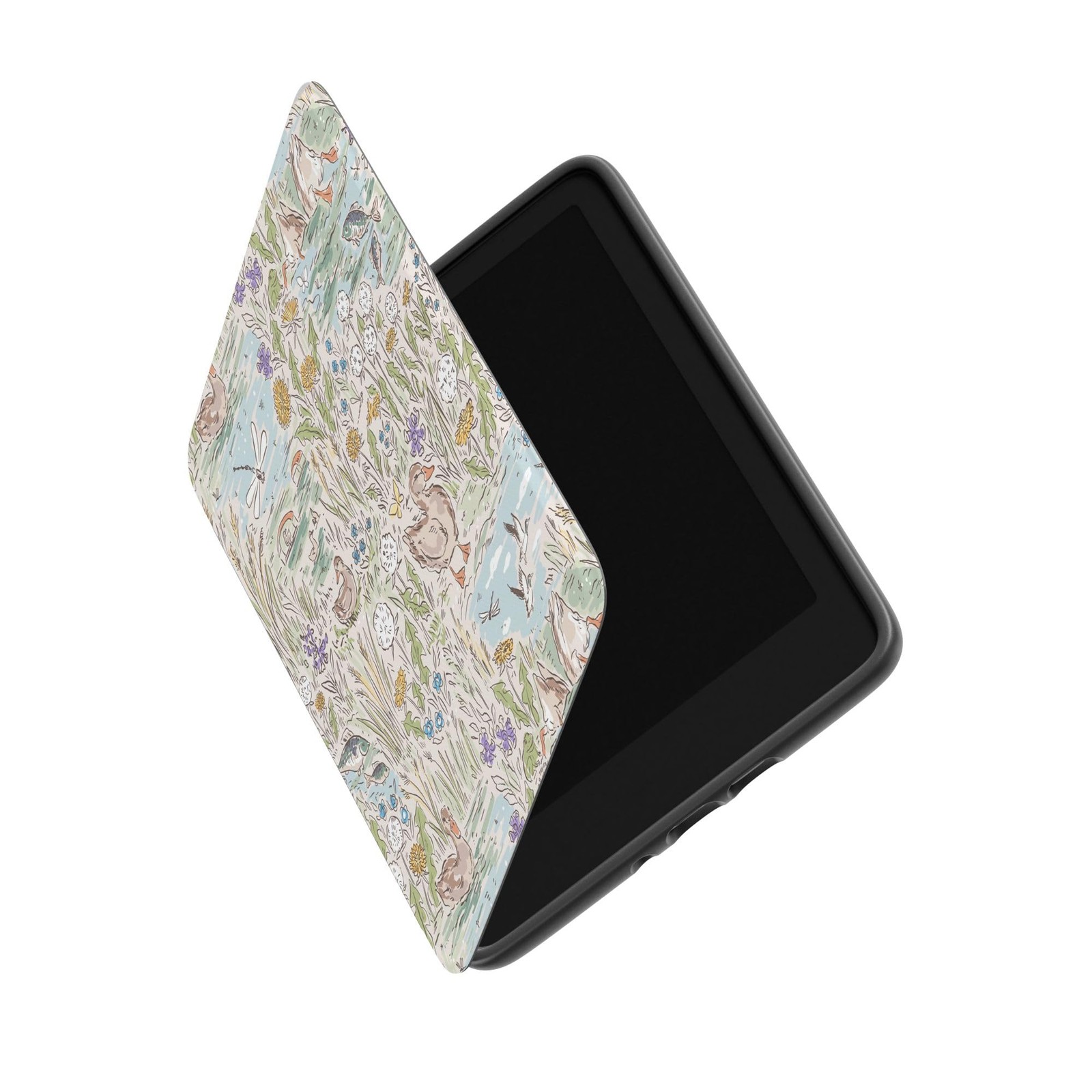 Kindle Case | The Waddle Path | Duck Pond | Compatible with 7” Kindle Colorso…