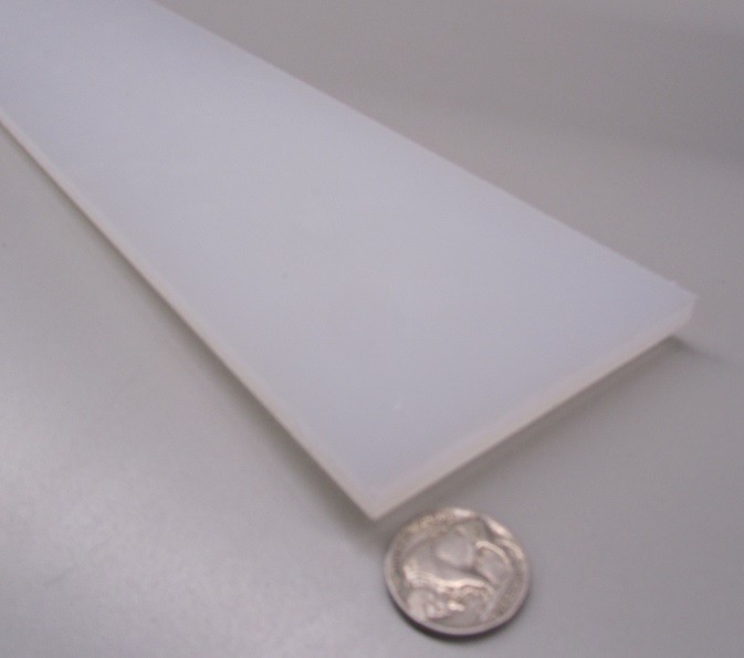 Polypropylene Bar 1/4″ (.250″) Thick x 3.00″ Wide x 48″ Long, 4 pcs, 16 feet