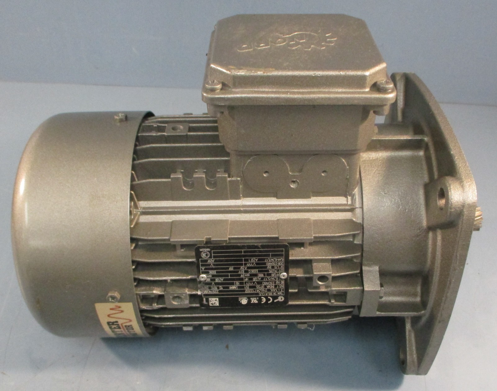 Nord SK 90L/4 CUS 3-Phase Motor 1660RPM 230/460V 1.50 kW 2.00HP NOS