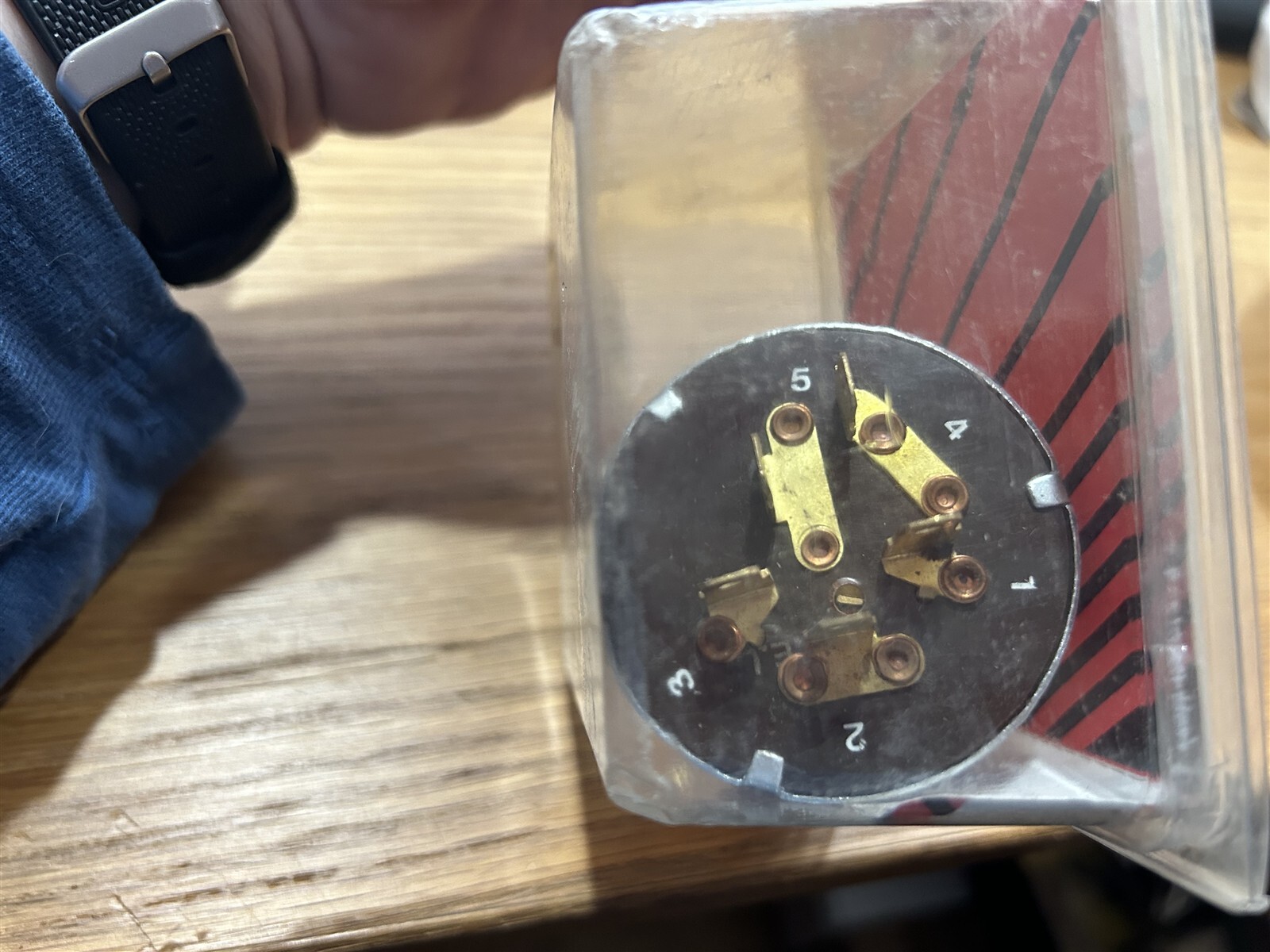 Tisco New Old Stock Part # 772954M1 LIGHT SWITCH WITH KNOB