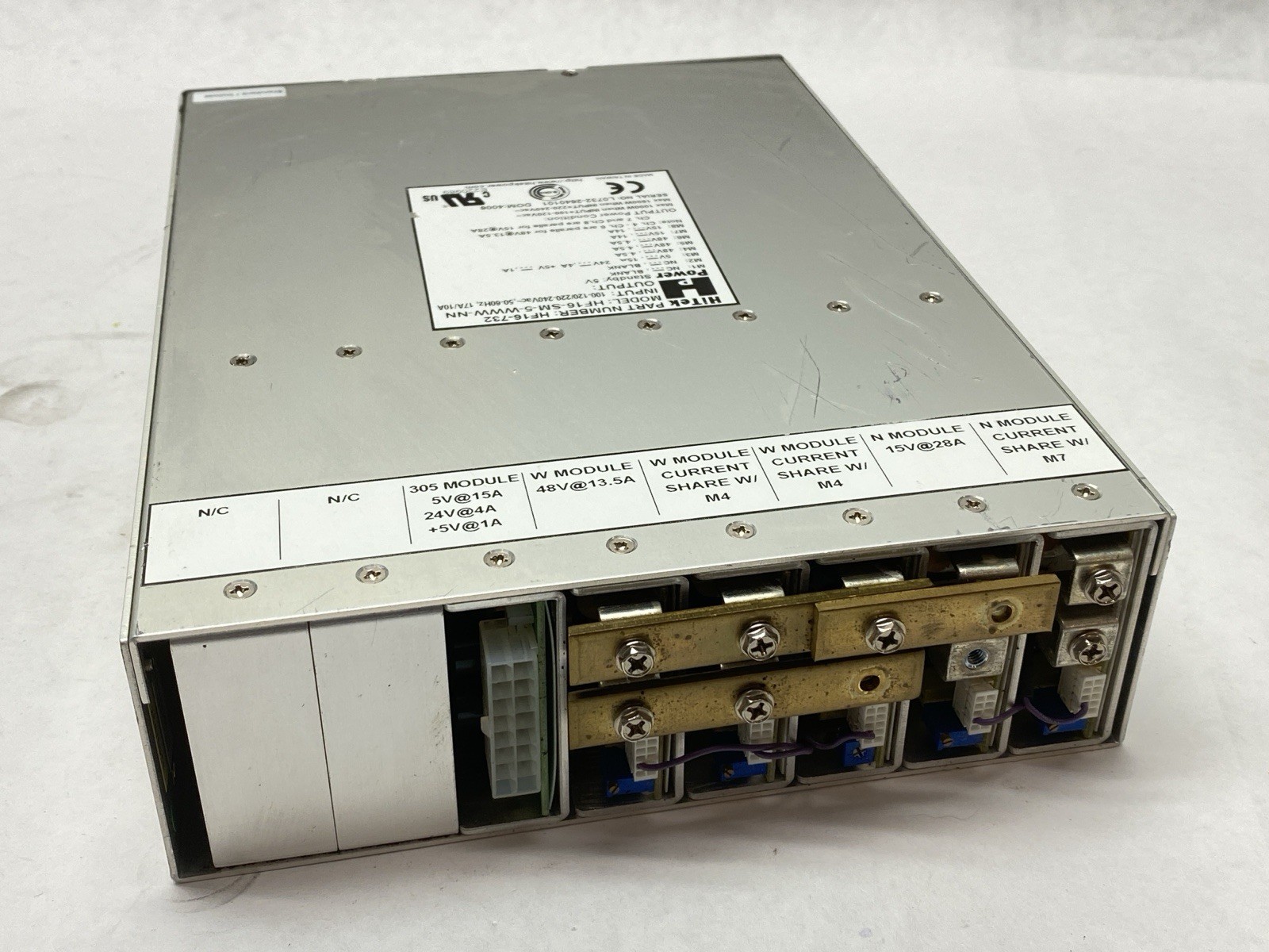 HITEK Power HF-16-SM-5-WWW-NN High Voltage Power Supply 1000W/1600W HF16-732