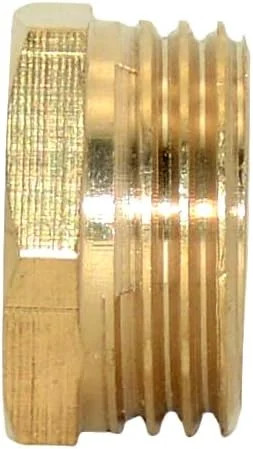 2pcs 1/8″ NPT Male To 1/2″ NPT Female Brass Reducer Thread Hex Bushing Brass Thr