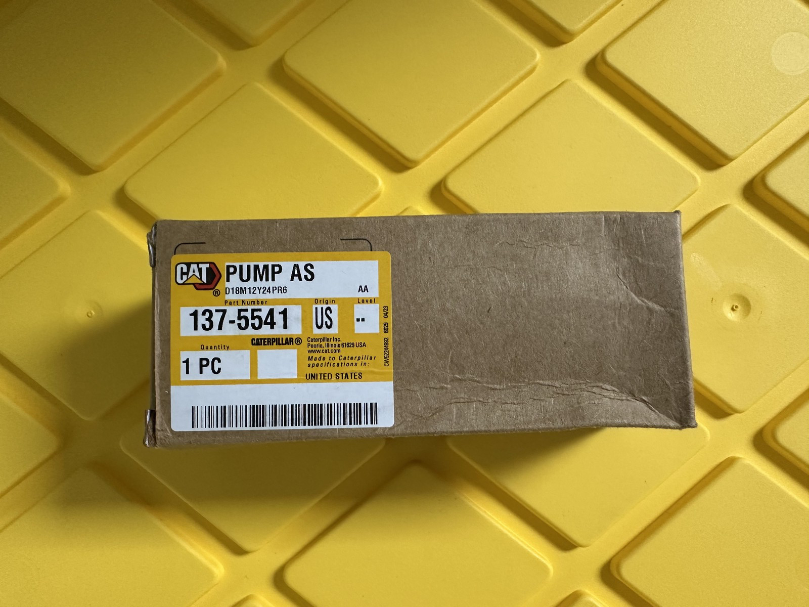 1375541 – PUMP AS CAT 137-5541