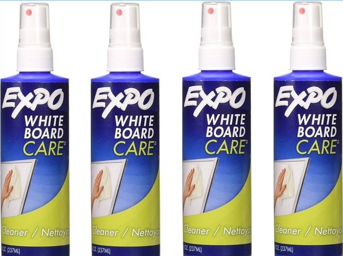 EXPO Dry Erase Whiteboard Cleaning Spray 8 oz. (Set of 4)