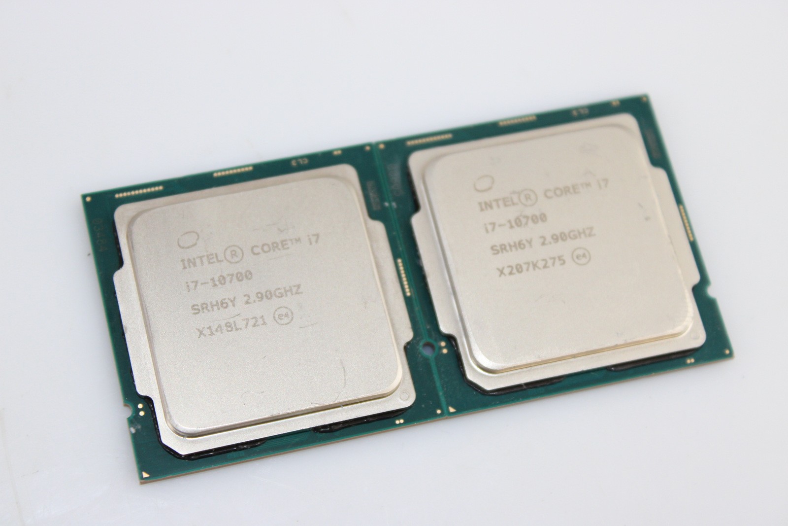 Lot of 2 Intel Core i7-10700 2.90GHz SRH6Y LGA1200 Desktop CPU Processor*CHIP DA