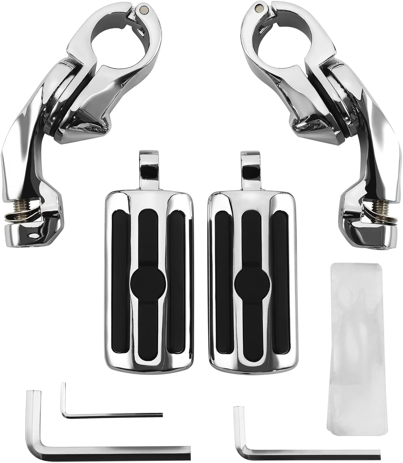 1.25″ Highway Foot Pegs Harley Touring Road King Street Glide Electra Glide Dyna