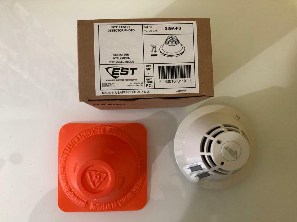 Edwards EST SIGA-PS Intelligent Photoelectric Detector Smoke SIGAPS