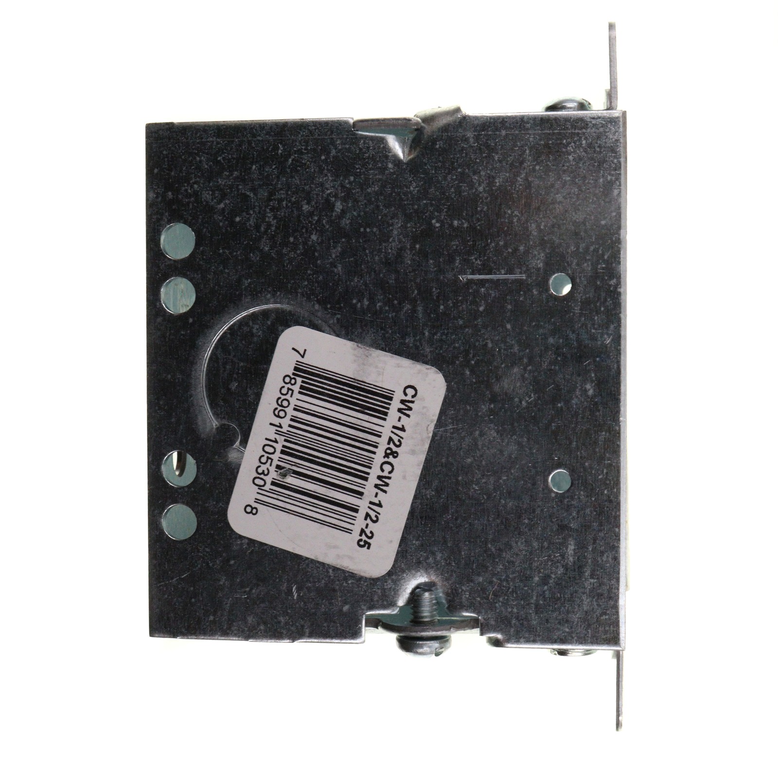 STEEL CITY CW-1/2 OLD-WORK STEEL DEVICE SWITCH BOX, 1-GANG, 1/2″ KO, 2-3/4″ DEEP