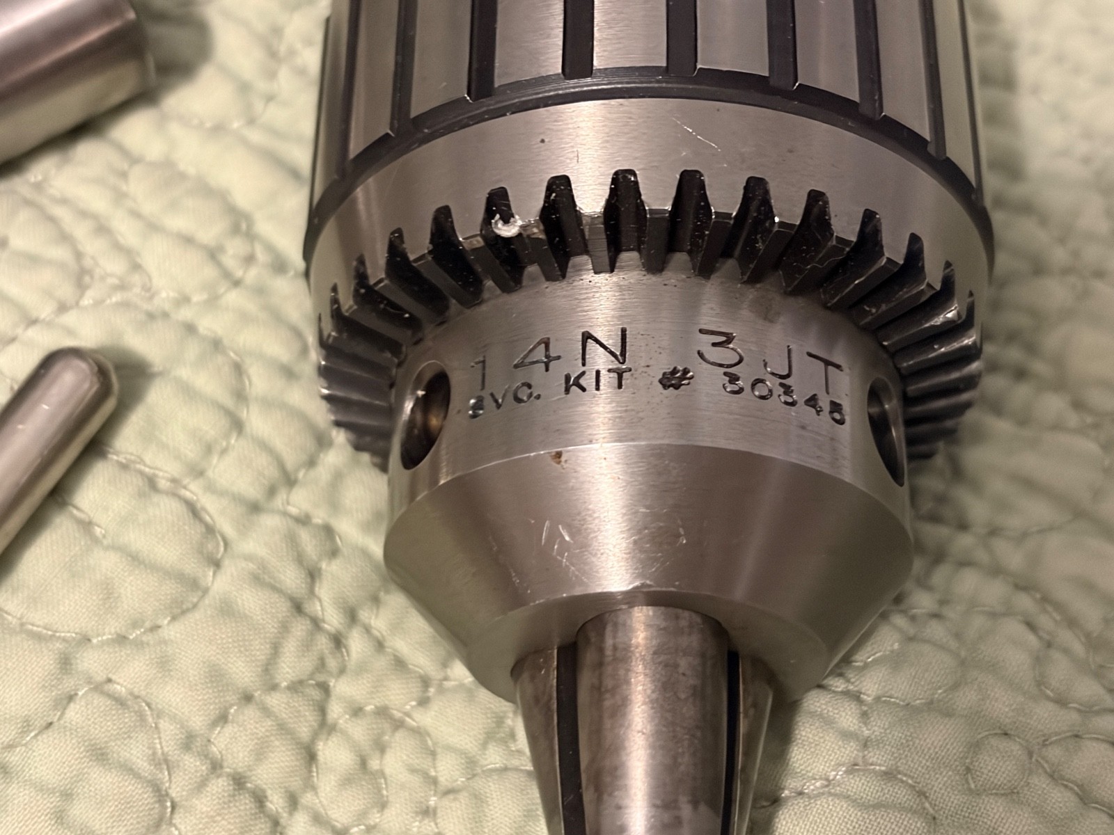 JACOBS 14N 3JT Heavy Duty BB Super Chuck 0-1/2 (0-13mm) x 1″ Shank & Key Plus