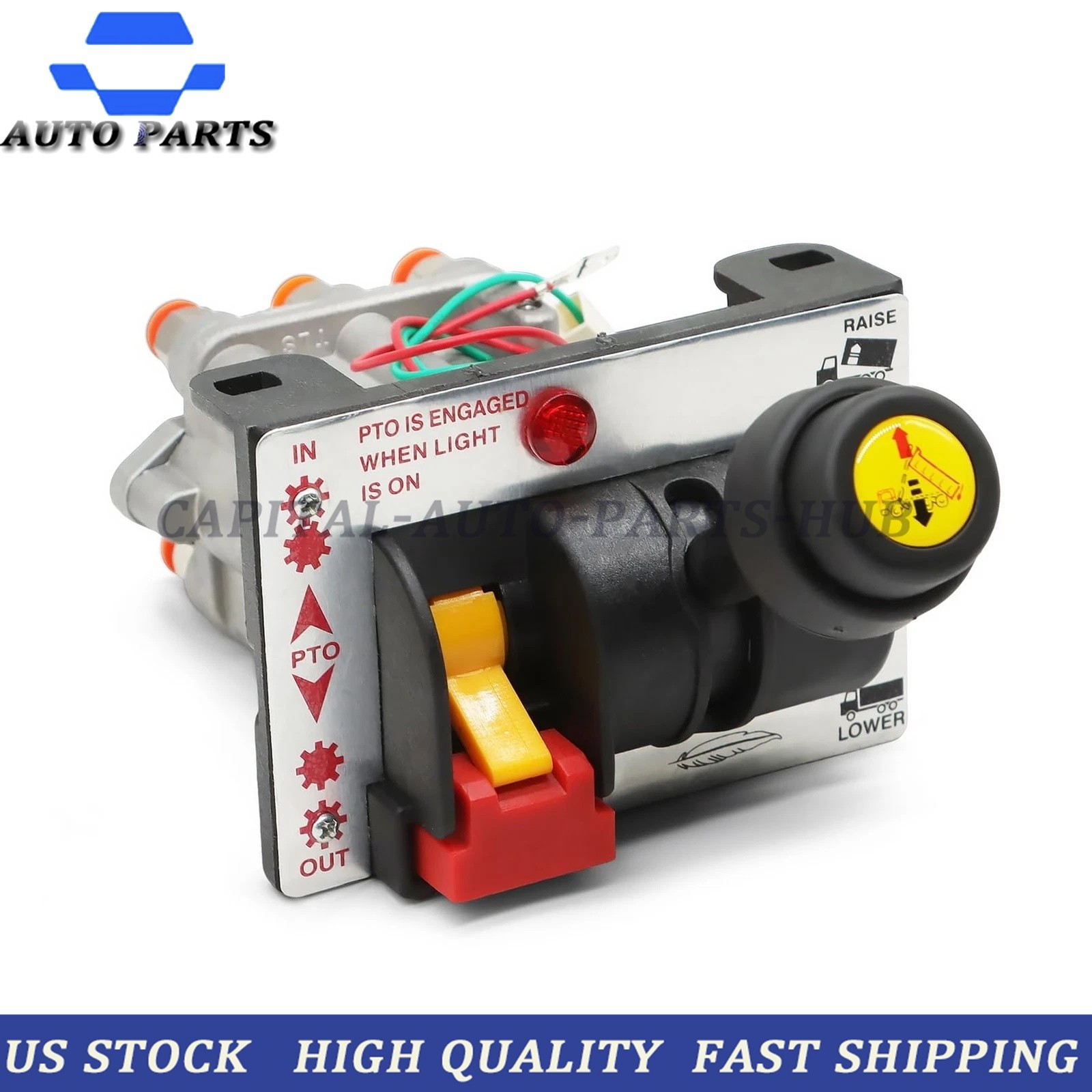 Unbranded PTO Hoist Valve K90 Air Shift Control for Dump Truck AV295 Replacement