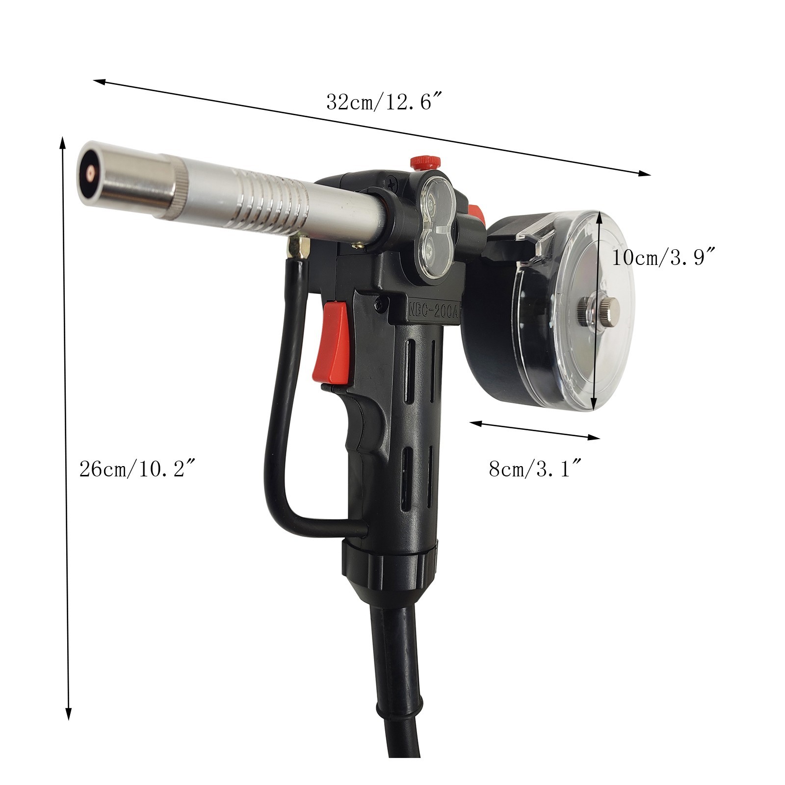 Aluminum Spool Gun for Miller 300371 Millermatic 140 141 211 Spoolmate 100