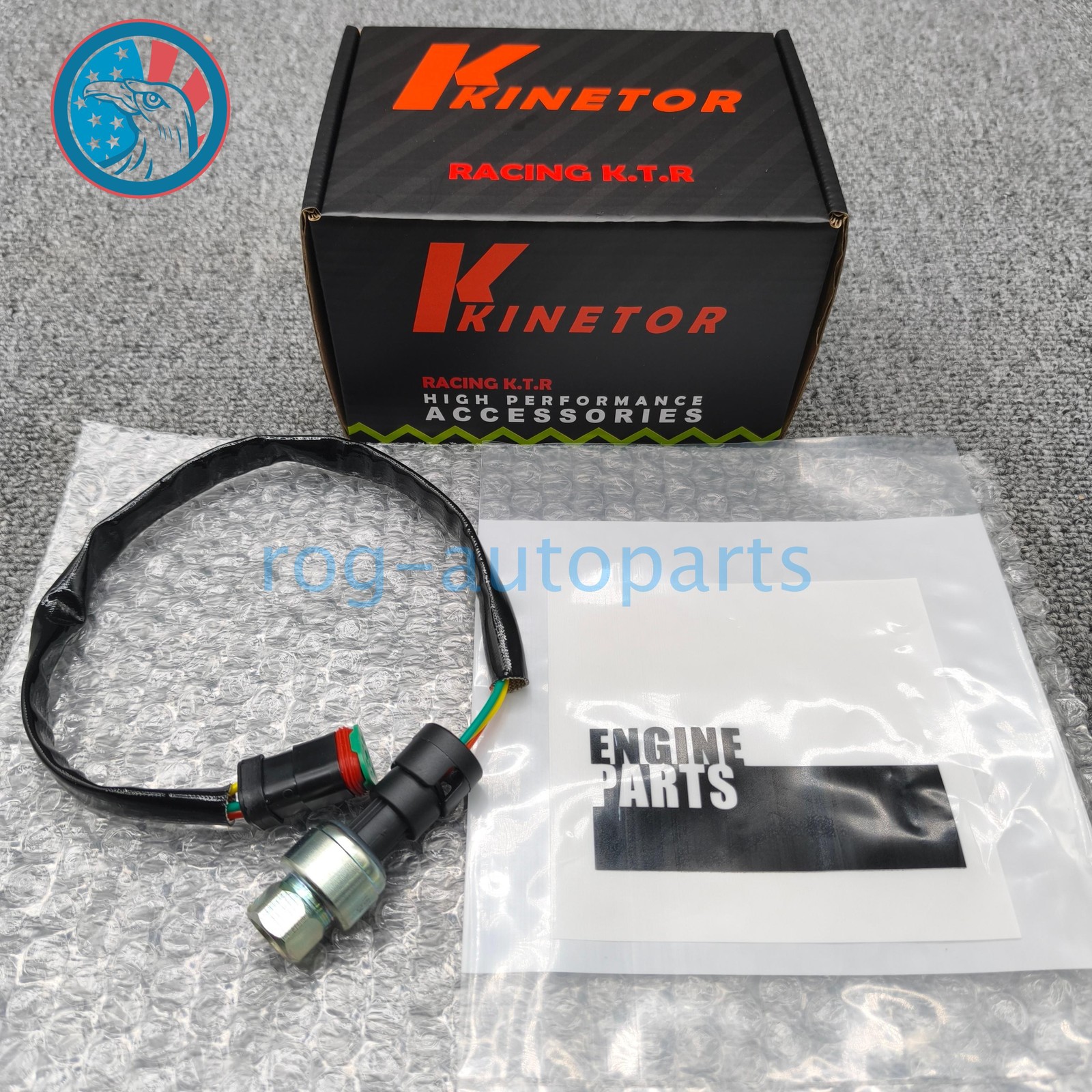 Pressure Sensor Fits Caterpillar 3456 345B 345BII 345BIIMH 345BL 365BII 1619927