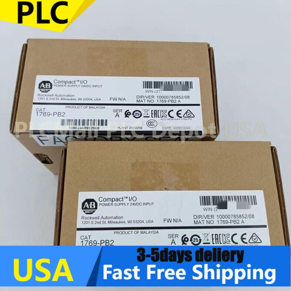NEW Allen Bradley 1769-PB2 SER A CompactLogix DC 2A/0.8A Power Supply 1769PB2