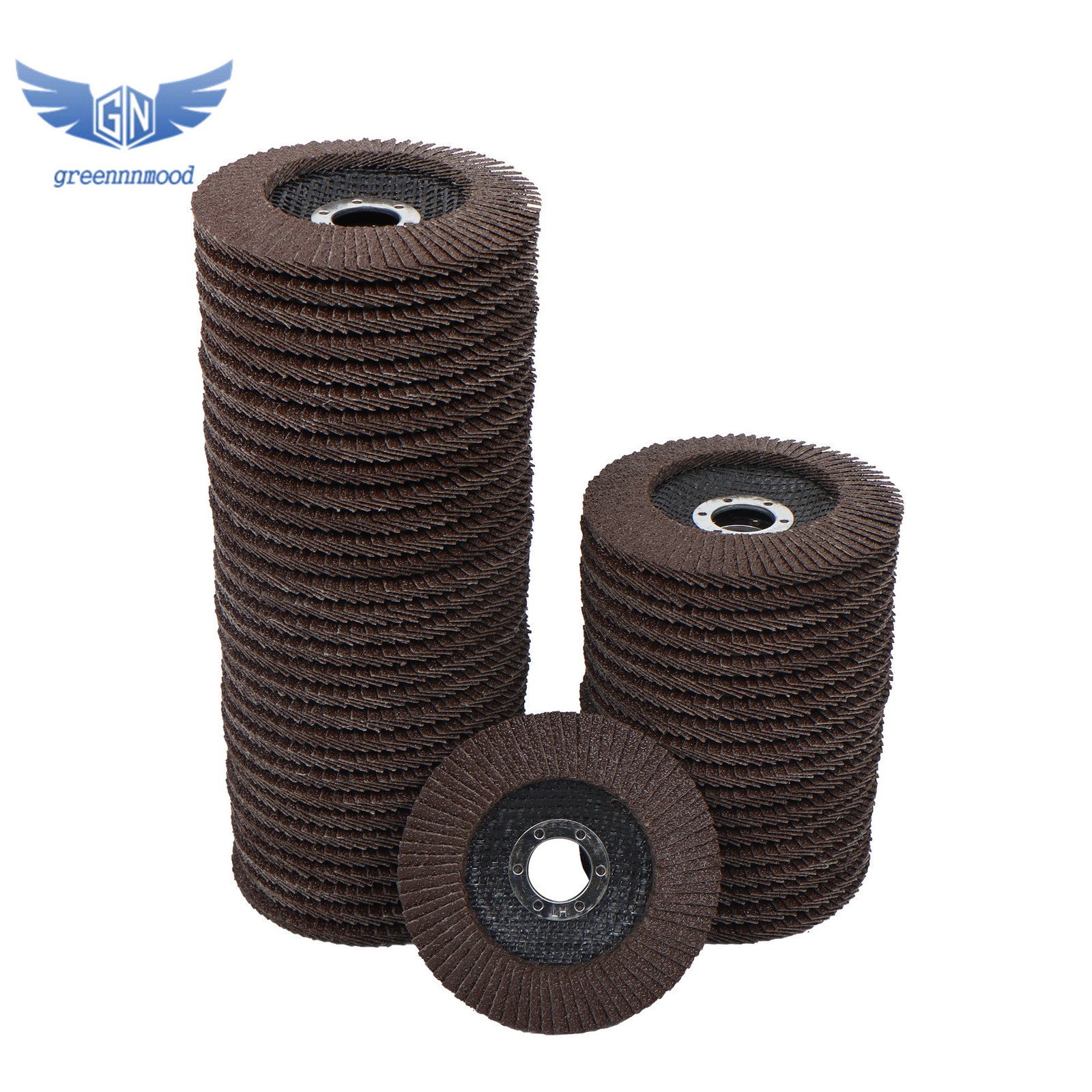 50PCS Premium Zirconia Flap Disc Sanding Grinding 4-1/2″ × 7/8″ 40 Grit