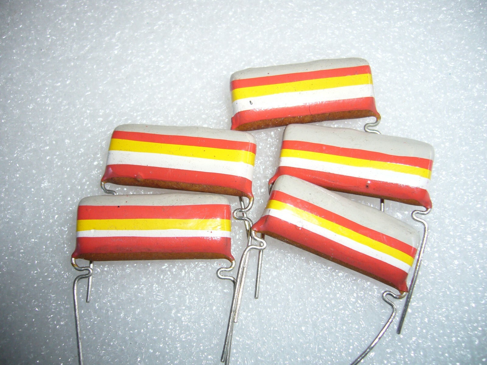 Mullard Tropical Fish Capacitor Philips C280 2.2uf 250V 0.47uf 0.22uf 1,5uf