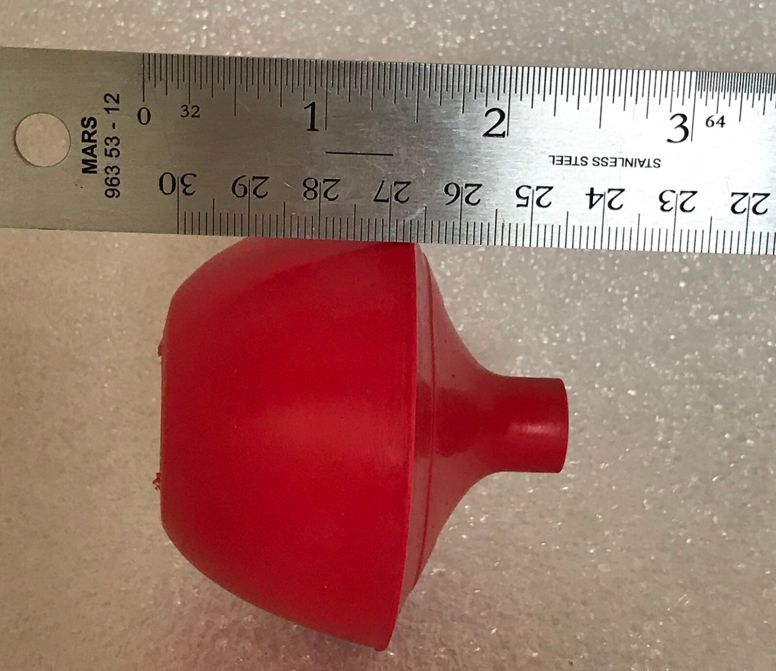 Flush Ball 2.5 inch with screw in rod attachment