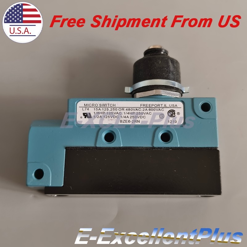 1PCS New For Honeywell BZE6-2RN Micro Limit Switch Sensor BZE62RN 15A 480VAC USA